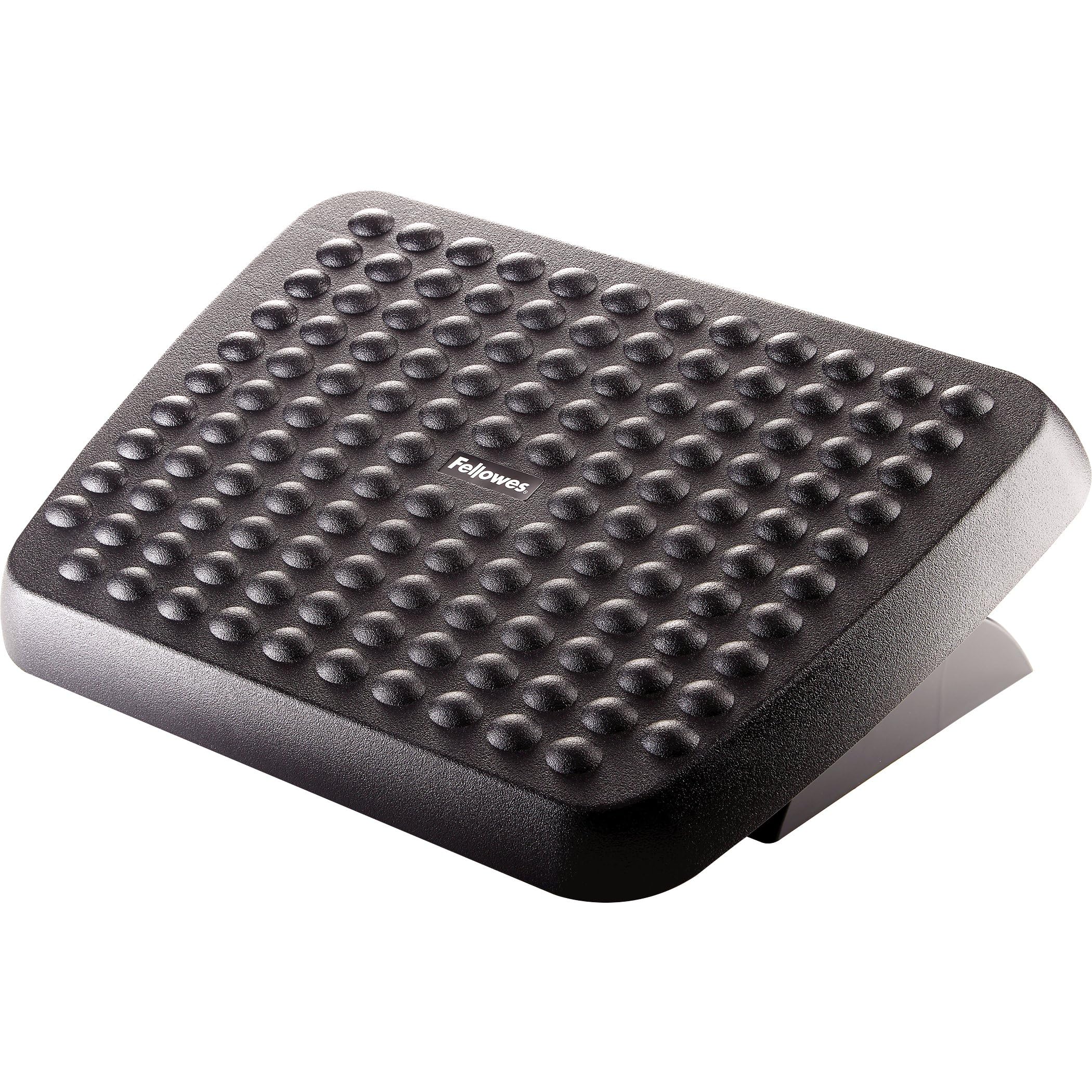 Fellowes Reposapiés ergonómico ajustable para oficina, color negro