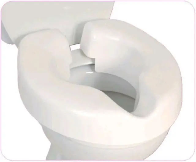 NRS Healthcare Novelle - Asiento elevador encajable en inodoro