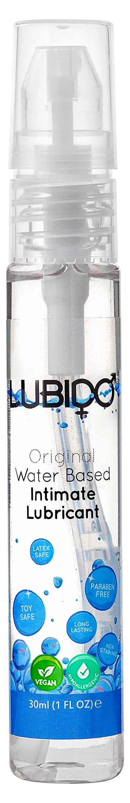 Lubido Original lubricante íntimo a base de agua, libre de parabenos - 30ml